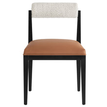 Load image into Gallery viewer, Kai Boucle and Vegan Leather Dining Chair [Online Only]

