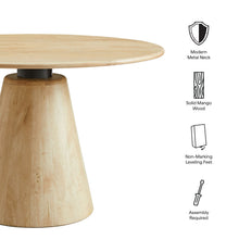 Load image into Gallery viewer, Sabelle 47" Round Wood Dining Table [Online Only]
