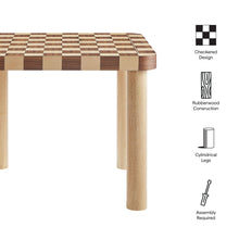 Load image into Gallery viewer, Oscar 36" Square Checkered Dining Table [Online Only]
