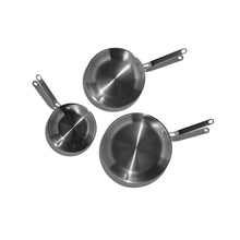 Load image into Gallery viewer, Eater x Heritage Steel 3 Piece Fry Pan Set [Online Only]
