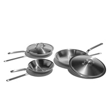 Load image into Gallery viewer, Eater x Heritage Steel 5 Piece Fry Pan Set [Online Only]
