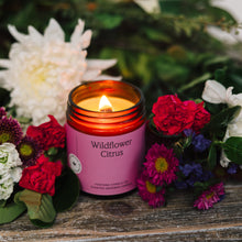 Load image into Gallery viewer, Wildflower Citrus Beeswax Jar Candle | Fontana Candle Co. [Online Only]
