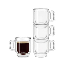 Load image into Gallery viewer, Double Wall Espresso Cups - 120ml/4oz [Online Only]
