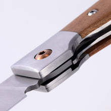 Load image into Gallery viewer, Messermeister Folding Steak Knife Set in Leather Roll - 4 Piece [Online Only]
