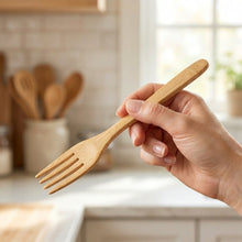 Load image into Gallery viewer, Bamboo Utensil — Fork, Knife, or Spoon [Online Only]
