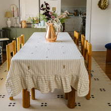 Load image into Gallery viewer, Frances Ruffled Tablecloth [Online Only]
