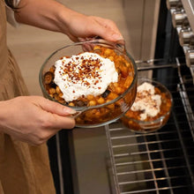 Load image into Gallery viewer, Set of 2 1-Quart Glass Dutch Oven Casserole Bakeware Baking Dishes with Lids [Online Only]
