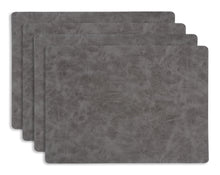 Load image into Gallery viewer, KAF Home Santiago Faux Leather Placemat-Various Colors [Online Only]
