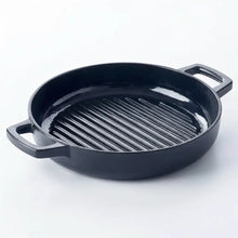 Load image into Gallery viewer, Alva Cast Enamel Grill Pan Black— 11" [Online Only]
