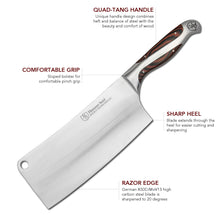 Load image into Gallery viewer, Hammer Stahl 8" Cleaver [Online Only]
