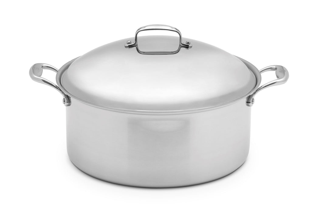 12 Quart Heritage Steel Titanium Series Stock Pot with Lid (Special Order Only)