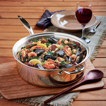 Load image into Gallery viewer, Heritage Steel Titanium Series 8 Quart Family Sauté with Lid [Online Only]
