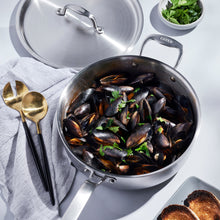 Load image into Gallery viewer, Eater x Heritage Steel 4 Quart Sauté Pan with Lid [Online Only]
