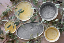 Load image into Gallery viewer, Meadow Yellow Porcelain Medium Plate, Set of 4 [Online Only]
