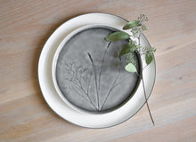Load image into Gallery viewer, Meadow Grey Porcelain Medium Plate, Set of 4 [Online Only]
