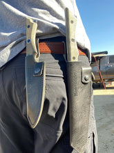 Load image into Gallery viewer, Messermeister Leather Belt Sheath for Overland Utility Knife [Online Only]
