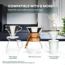 Load image into Gallery viewer, Stainless Steel Coffee Filters [Online Only]

