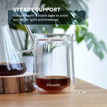 Load image into Gallery viewer, Double Wall Coffee Tasting Glass - 350mL/12oz [Online Only]
