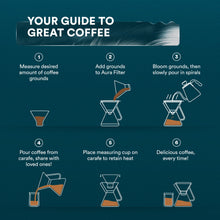 Load image into Gallery viewer, Pour Over Coffee Maker with Filter - 500ml/17oz [Online Only]
