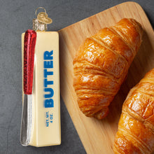 Load image into Gallery viewer, Stick Of Butter with Spreader Ornament [Online Only]
