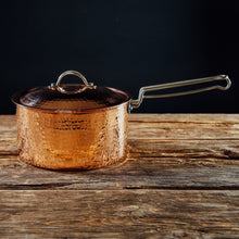 Load image into Gallery viewer, Copper Saucepan 1.5 quart and 2.5 quart [Online Only] | Sertodo Copper

