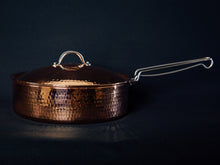 Load image into Gallery viewer, Copper Saute Pan With Lid, 3 quart [Online Only] | Sertodo Copper
