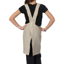 Load image into Gallery viewer, KAF Home Firenze Kids 100% Stonewashed Linen Smock Apron-Assorted Colors [Online Only]
