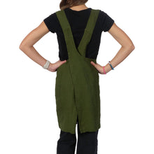 Load image into Gallery viewer, KAF Home Firenze Kids 100% Stonewashed Linen Smock Apron-Assorted Colors [Online Only]
