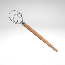 Load image into Gallery viewer, Danish Batter Whisk, Beechwood handle, 13.75" [Online Only]
