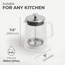 Load image into Gallery viewer, Glass French Press [Online Only]
