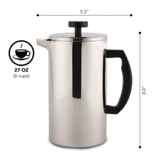 Load image into Gallery viewer, Stainless Steel French Press [Online Only]

