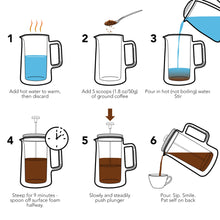 Load image into Gallery viewer, Stainless Steel French Press [Online Only]
