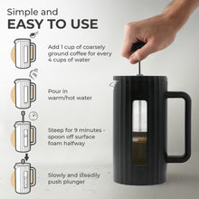 Load image into Gallery viewer, Glass French Press (800ml) [Online Only]
