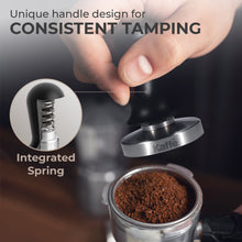 Load image into Gallery viewer, Espresso Tamper with Spring, 51mm [Online Only]
