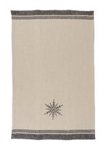 Load image into Gallery viewer, Natural Embroidered Holiday Kitchen Towels (Various Styles) [Online Only]
