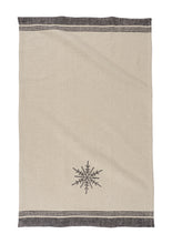 Load image into Gallery viewer, Natural Embroidered Holiday Kitchen Towels (Various Styles) [Online Only]
