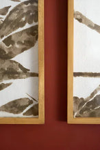 Load image into Gallery viewer, Olive Branch Triptych Prints with Mat under Glass
