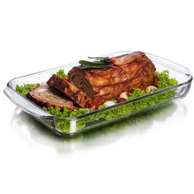Load image into Gallery viewer, Glass 3-Piece Bakeware Oven Safe Casserole Baking Dish Set - Dishwasher Safe [Online Only]
