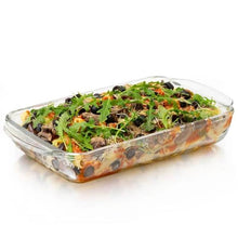 Load image into Gallery viewer, Glass 3-Piece Bakeware Oven Safe Casserole Baking Dish Set - Dishwasher Safe [Online Only]
