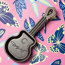 Load image into Gallery viewer, Dolly Parton Rockstar Guitar Mini Lodge Skillet/Spoon Rest
