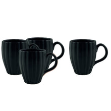 Load image into Gallery viewer, Lafayette Noir Stoneware Coffee Mug, Set of 4 [Online Only]
