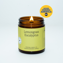 Load image into Gallery viewer, Lemongrass Eucalyptus Beeswax Jar Candle | Fontana Candle Co. [Online Only]
