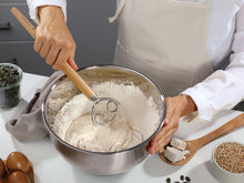 Load image into Gallery viewer, Danish Batter Whisk, Beechwood handle, 13.75" [Online Only]
