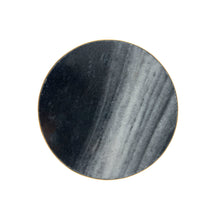 Load image into Gallery viewer, Verona Black Marble Round Charger [Online Only]
