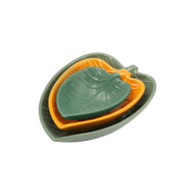 Load image into Gallery viewer, Mason Cash In the Forest Set of 3 Leaf Dishes
