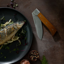 Load image into Gallery viewer, Messermeister Adventure Chef Maple Folding Chef's Knife - 6" [Online Only]
