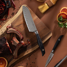 Load image into Gallery viewer, Messermeister Blacksmith Kullens Santoku Knife - 6.5" [Online Only]
