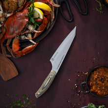 Load image into Gallery viewer, Messermeister Chef April Bloomfield Carbon Chef's Knife - 6.5" [Online Only]
