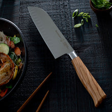 Load image into Gallery viewer, Oliva Elite Kullens Santoku Knife - 7" [Online Only]
