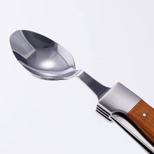 Load image into Gallery viewer, Messermeister Adventure Chef Maple Folding Camp Utensil [Online Only]
